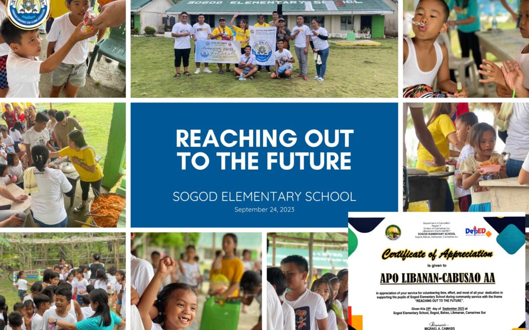 Reaching out to the future 3